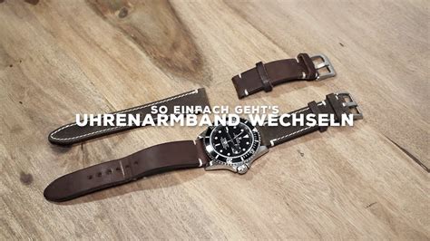 michael kors uhr lederarmband wechseln|Uhrenarmband wechseln ohne Werkzeug / Uhrenband austauschen.